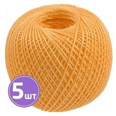Пряжа ПНК им. Кирова Ирис (0604), персиковый, 5 шт. по 25 г