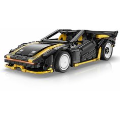 Конструктор 3D CaDA спортивный автомобиль Cyberpunk Турбо-V, 1682 детали