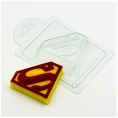 Знак Супер - формочка для мыла и шоколада из толстого пластика Any Molds