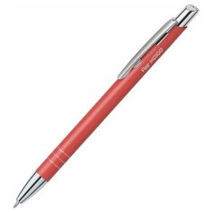 Ручка шариковая автоматическая Flair INDIGO, 0,7 мм, цвет чернил: синий, корпус - красный