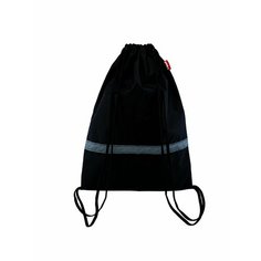 Мешок для обуви, Рюкзак для спорта с двумя отделениями 470x330 мм (оксфорд 210, чёрный), Tplus