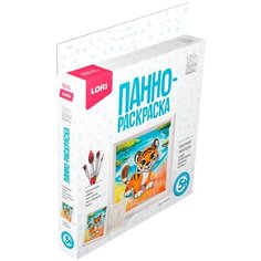 Набор для творчества 3D Art. Панно-раскраска "Тигренок" Ирп-020 Lori в Екатеринбурге