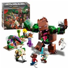 Конструктор Майнкрафт Minecraft "Мерзость из джунглей" 501 деталь / игрушки для мальчика и девочки Leduo