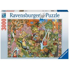 Ravensburger. Пазл карт. 3000 "Сад Солнечных знаков"