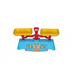 Игровой набор Полесье Весы с двумя лотками (в сеточке) 27,6х12,2 см