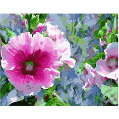 Картина по номерам Розовые бутоны 40х50 см Hobby Home