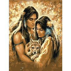 Картина по номерам Чуткие сердца 40х50 см Hobby Home