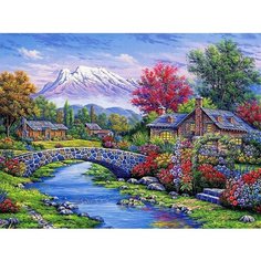 Картина по номерам Сказочные домики 40х50 см Hobby Home