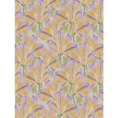 Отрезная ткань для мебели Ambesonne "Пестрые цветы" метражом для рукоделия и шитья, оксфорд, 155 см