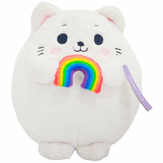 Котик с Радугой 35 см MT-MRT-C01202302-35S Maxitoys