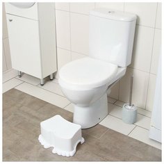 Подставка детская Ора, цвет снежно-белый, 32х24х13см Berossi