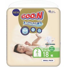 Подгузники GOO.N Premium, 2/S 4-8 кг, 18 шт. Goon
