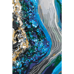 Картина по номерам Абстракция на стену Палитра забав