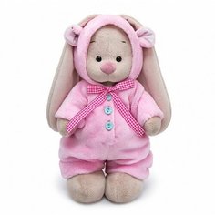 Мягкая игрушка Budi Basa Зайка Ми в меховом комбинезоне 32 см, BUDI BASA
