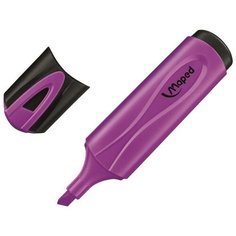 Маркер-текстовыделитель Maped FluoPeps Classic (1-5мм, фиолетовый) (742531)