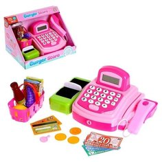 Касса «Крутой магазинчик» со сканером, корзиной и аксессуарами Без бренда