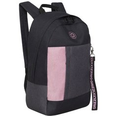 Рюкзак GRIZZLY RXL-327-3 черный-розовый, 24х37,5х12
