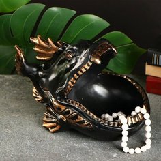 Подставка конфетница "Пиранья" 18х16х28см Нет бренда