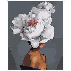 Картина по номерам Леди пион 40х50 см Hobby Home