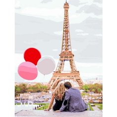 Картина по номерам Лето в Париже 40х50 см Hobby Home