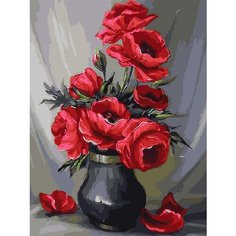 Картина по номерам Маки 40х50 см Hobby Home