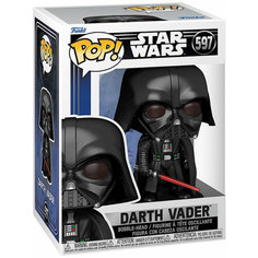 Фигурка POP! Звездные войны Дарт Вейдер с мечом Star Wars №597 (головотряс, 12 см) Funko