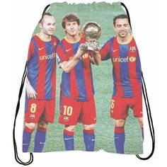 Мешок для обуви футбольный клуб Барселона - Barcelona № 10 Bugrikshop