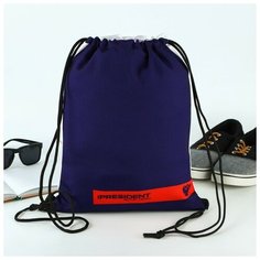 Мешок для обуви Mr.President, красный и синий, 41 х 31 см Calligrata