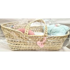 Berjuan Переноска-Люлька плетёная для кукол