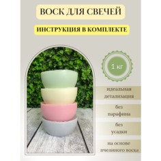 Воск для свечей / Микс 28 / 1 кг Hobbyscience.Ru
