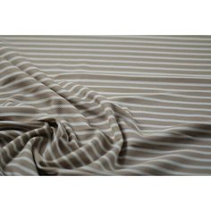 Ткань трикотаж пике в полоску Лоро пиана