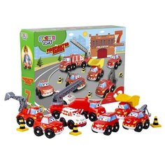 Zarrin Toys Игровой набор «Авто машинки пожарные», 7 машинок