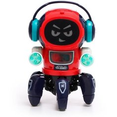 Робот музыкальный «Смарти», русское озвучивание, световые эффекты, цвет красный IQ BOT