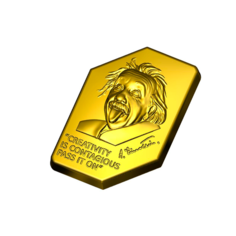 Эйнштейн (804) - форма для мыла пластик MY Formula