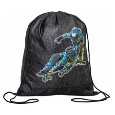 Мешок для обуви пифагор 1 отделение полиэстер 42х34 см "Space skater", 3 шт