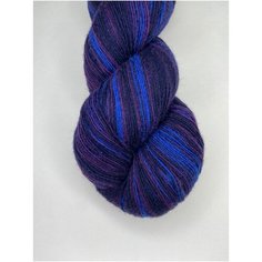 Пряжа для вязания шерсть 8/1 Blue-lila 133-143 г. Нет бренда