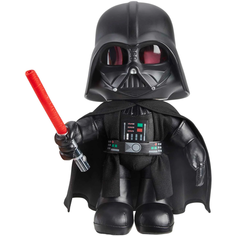 Мягкая интерактивная игрушка Mattel Star Wars Дарт Вейдер HJW21