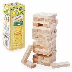 Настольная игра "Джанга березка" малая (из натурального дерева) Задира