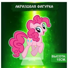 Фигурка акриловая My Little Pony Мой маленький пони Пинки Пай Ok Real
