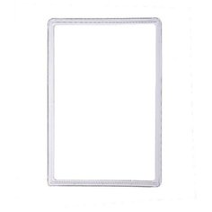 Рама из ударопрочного пластика с закругленными углами А4, без протектора, цвет прозрачный Noname