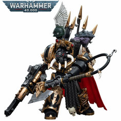 Фигурка подвижная Chaos Space Marines Black Legion Chaos Lord in Terminator Armour 1/18 Joytoy