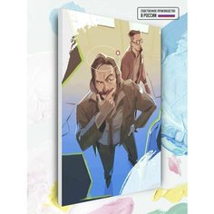 Картина по номерам на холсте Disco Elysium, 40 x 50 см