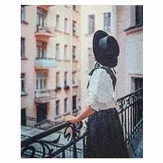 Cr 450130 Алмазная мозаика Двор дома Бака, Санкт-Петербург 40х50, Cristyle