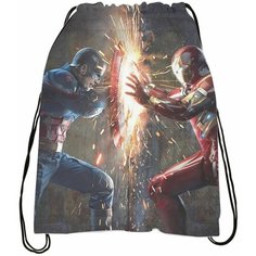 Мешок для обуви Мстители - The Avengers № 11 Bugrikshop