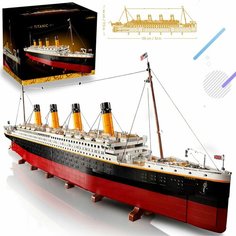 Конструктор Титаник 8998 / 9090 деталей / Подарочный игровой набор Titanic для детей взрослых, мальчиков и девочек Dem Kinstor