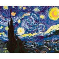 Картина по номерам Звездная ночь 40х50 см АртТойс