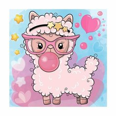 Алмазные узоры «Bubble gum» 30 × 30 см Origami