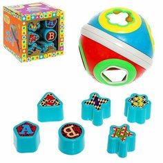 Сортер "Шар", 6 фигур Miki Market