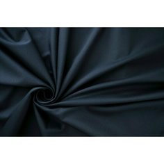 Ткань мерсеризованный трикотаж темно-синего цвета Лоро пиана