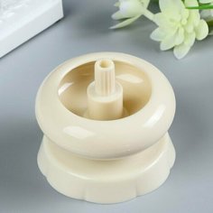 Спиннер для нанизывания бисера, пластик, d 6,8см (PNC-06) Made in China